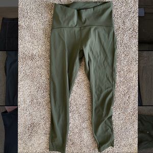 Lululemon olive leggings